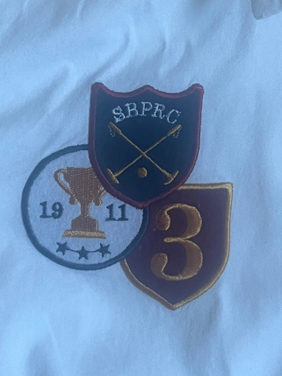 Santa Barbera White Polo Shirt