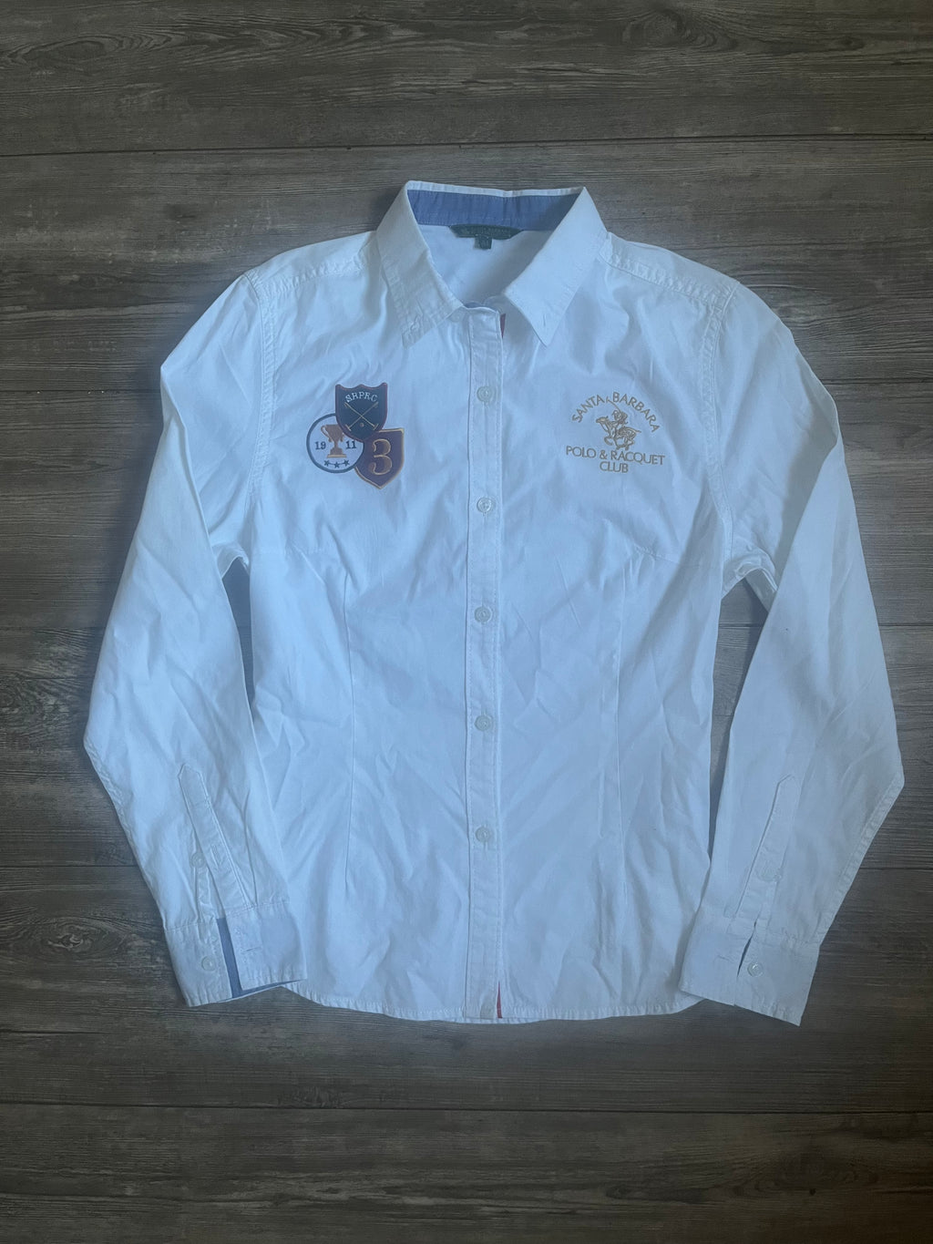 Santa Barbera White Polo Shirt
