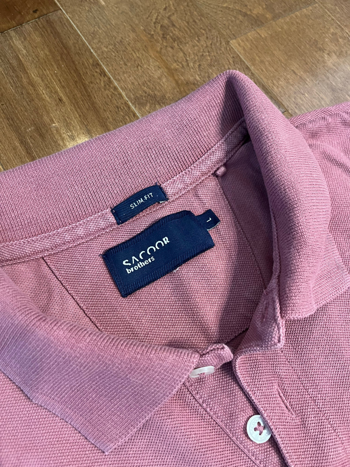 Sacoor Brothers Slim Fit Polo Shirt