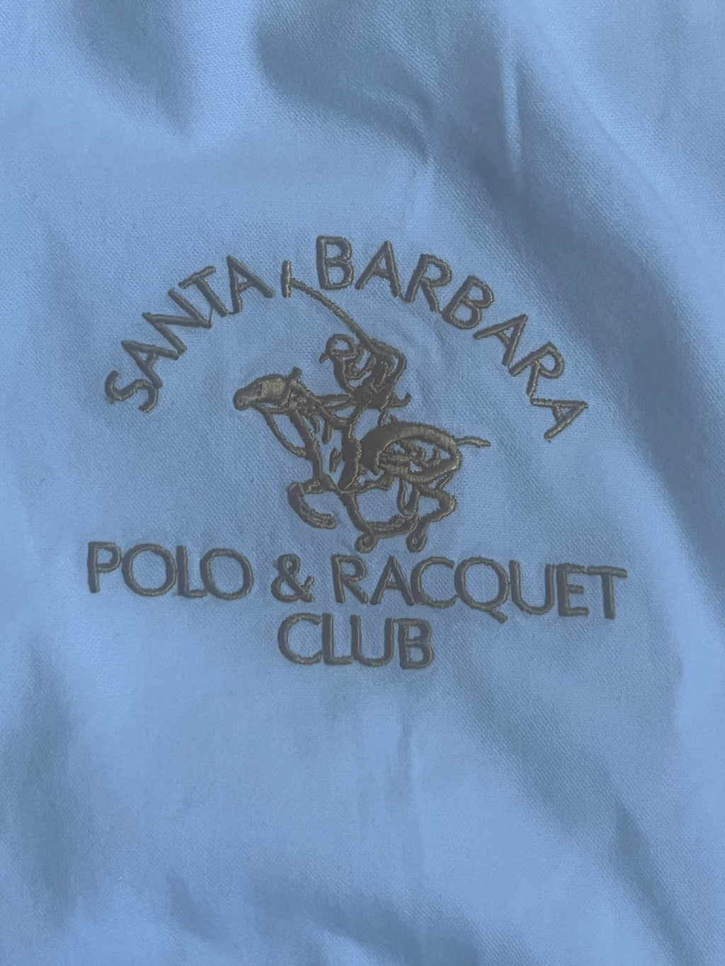 Santa Barbera White Polo Shirt