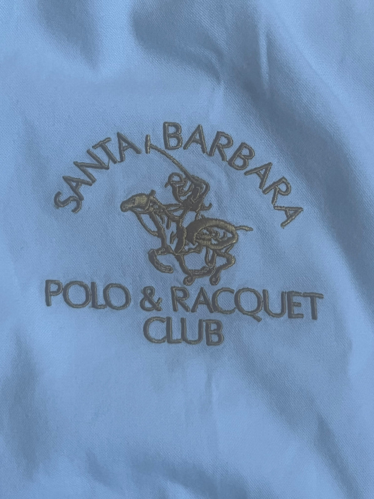 Santa Barbera White Polo Shirt